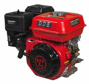 Двигатель бензиновый четырехтактный DDE 170F-S20 (20.0мм, 7.0л.с., 208 куб.см., фильтр-картридж, датчик уровня масла)