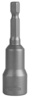 Головка торцевая ПРАКТИКА "Профи" магнитная 12 х 65 мм с хвостовиком HEX 1/4" (1шт), блистер