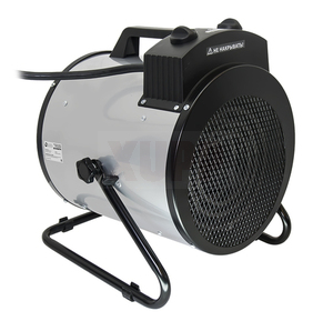 Нагреватель воздуха электрический QUATTRO ELEMENTI QE-6000 ETN (3 / 6кВт, 380В-3ф, 880 м3/час) — цилиндр