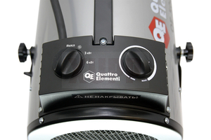 Нагреватель воздуха электрический QUATTRO ELEMENTI QE-6000 ETN (3 / 6кВт, 380В-3ф, 880 м3/час) — цилиндр